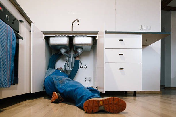 Professional Plumbing technician working in Nathalie, VA